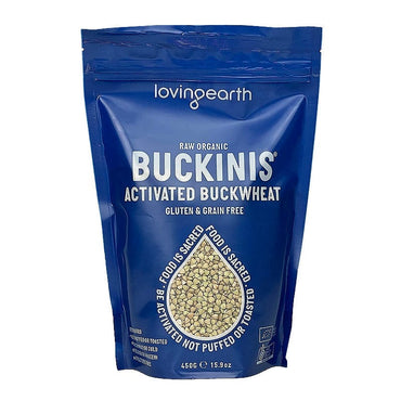 Loving Earth Buckinis Activated Buckwheat 450g